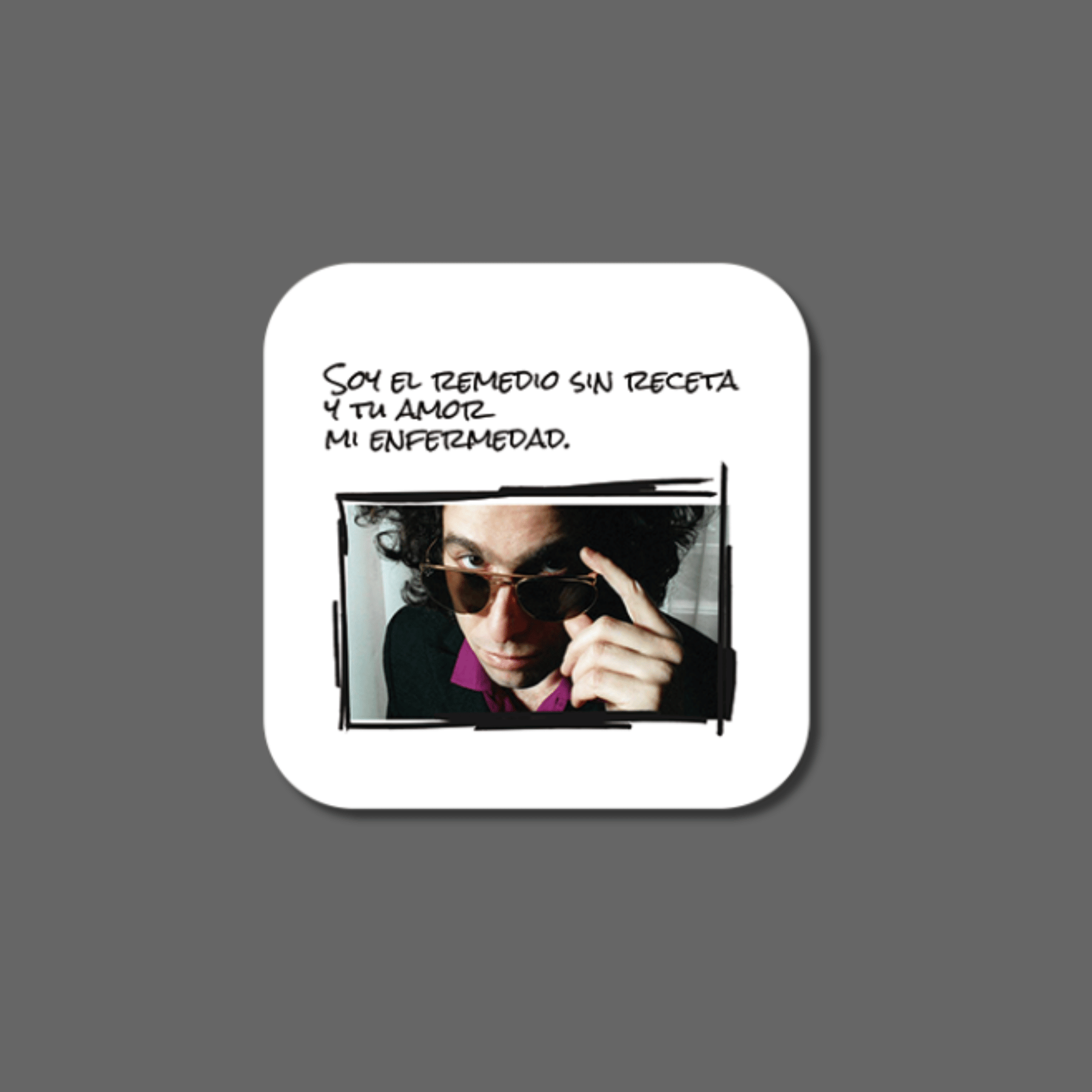 Posavasos Andrés Calamaro - Mi enfermedad