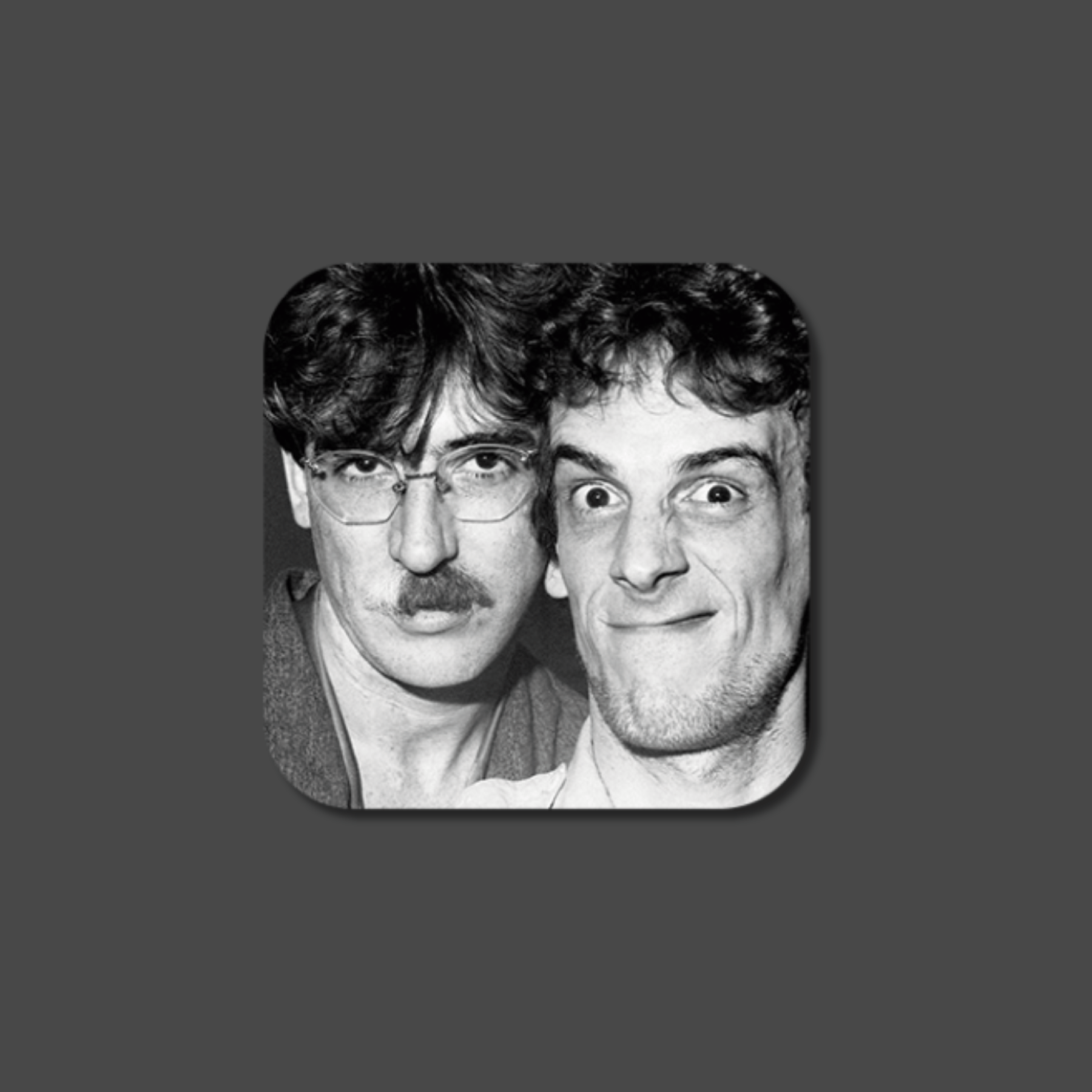 Posavasos Charly García y Spinetta
