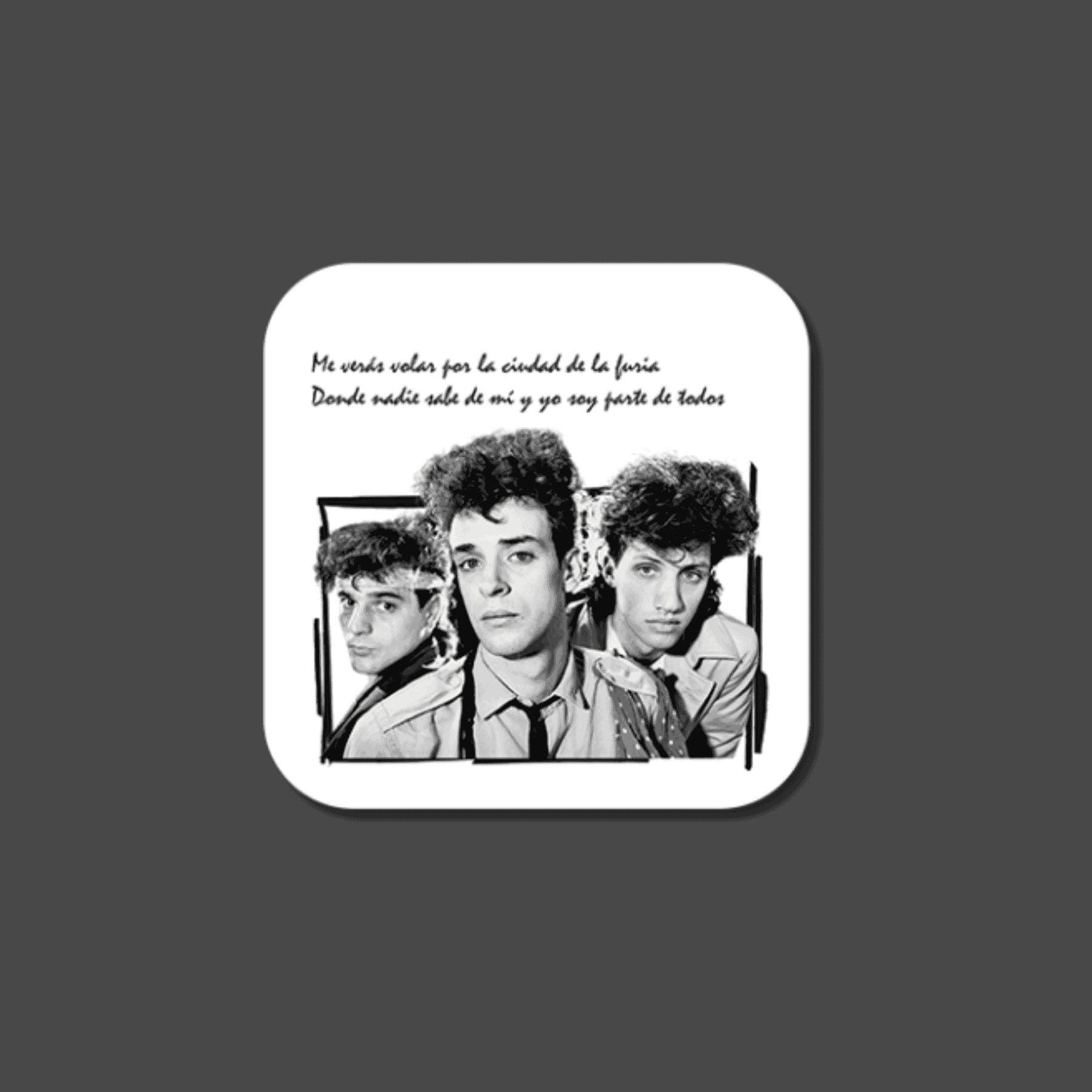 Posavasos Soda Stereo